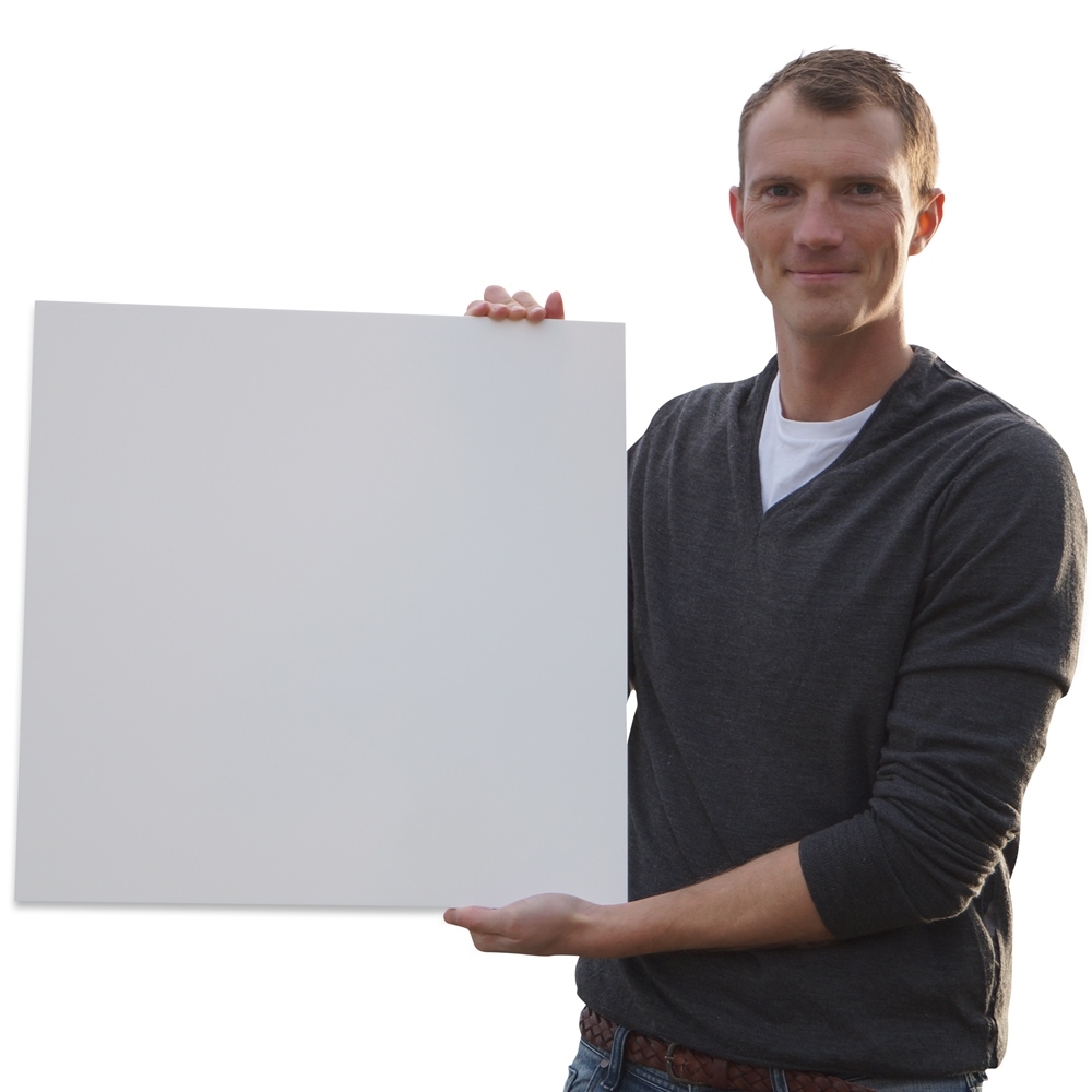 Acrylique blanc brillant (Plexiglas) Plaque plastique - Découper selon vos  mesures.